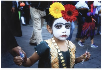 William Frej, Childrens' Parade, Diá de los Muertos, Oaxaca, Mexico, 2013