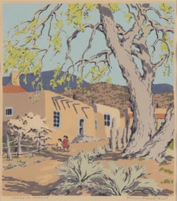 Norma Bassett Hall, Spring in Santa Fe