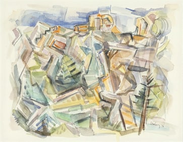 Andrew Dasburg, Untitled (Forest Abstraction), 1930