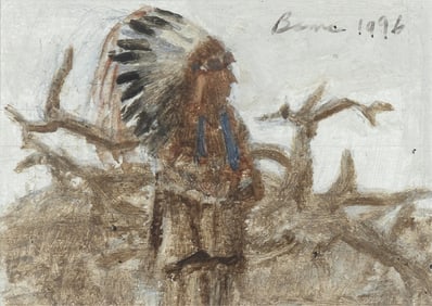 James Bama, Study for Vision Place, 1996