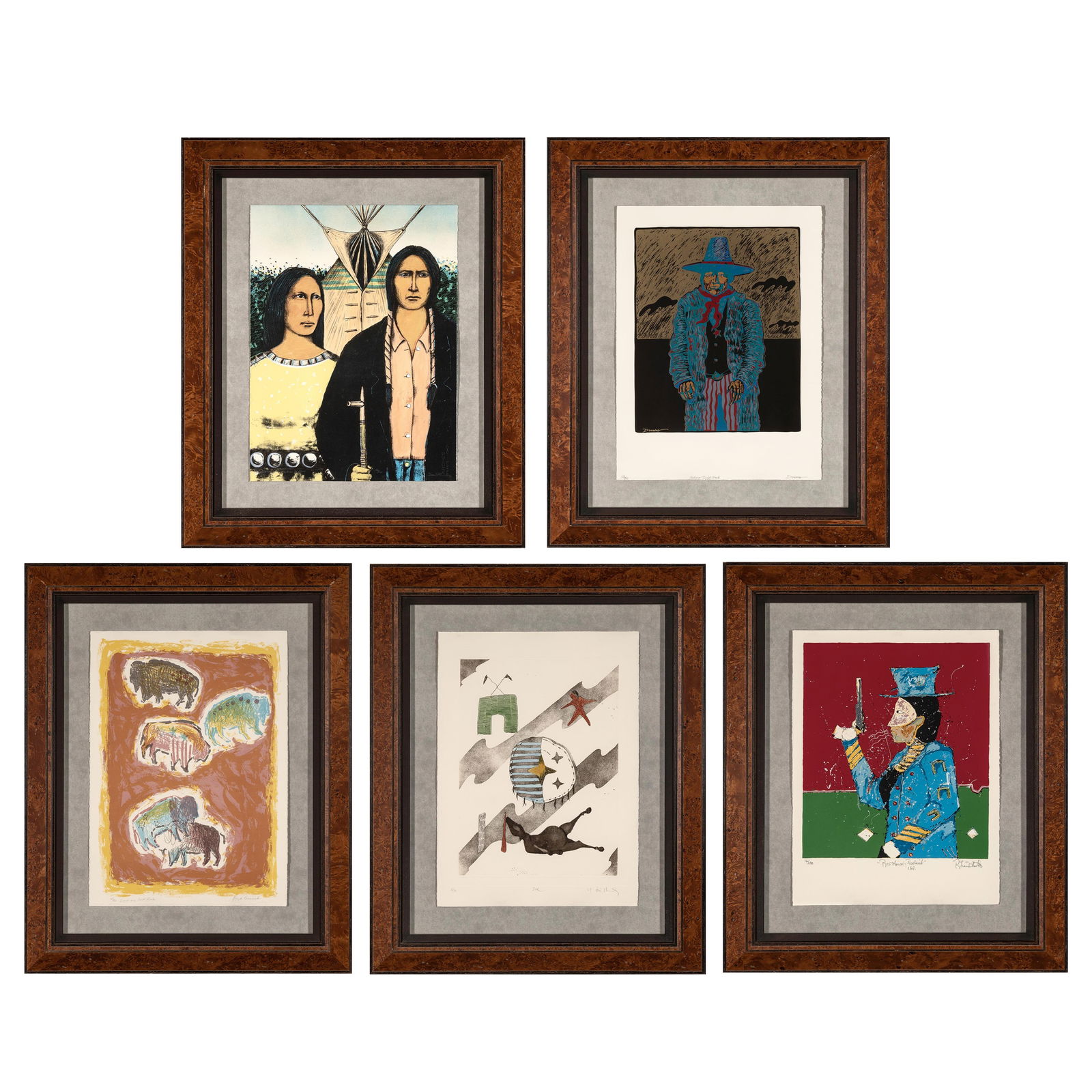 Twenty American Artists　Portfolio Various Artists Twenty American Artists (partial Portfolio)