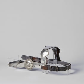 Diné (Navajo), Silver Headstall, ca. 1895