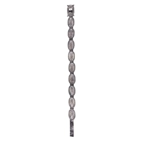 Jack Adakai, Diné (Navajo) Sterling Silver Concho Belt, ca. 1965
