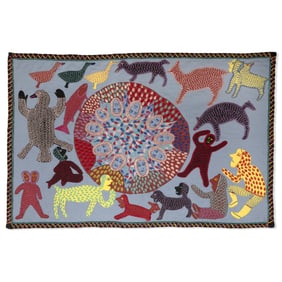 Inuit, Pictorial Wall Hanging