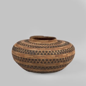 Western Mono, Basketry Jar, ca. 1900