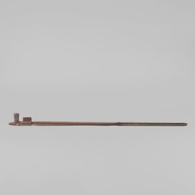 Eastern Sioux, Pipe Bowl and Stem, ca. 1800 - 1820