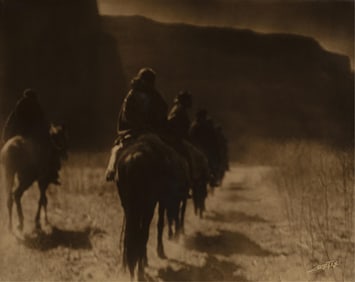 Edward S. Curtis, The Vanishing Race - Navajo, 1904