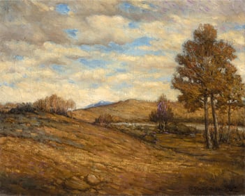 Carl Everton Moon, Untitled (Western Landscape)