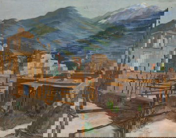 Joseph Amadeus Fleck, Untitled (Taos Pueblo)