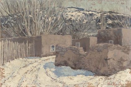 Carl Von Hassler, Untitled (Northern New Mexico Scene)