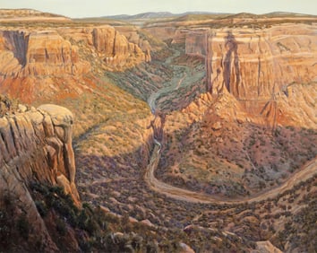 Gordon Brown, Untitled (Canyon River), 1983