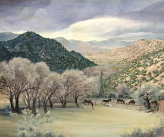 Agnes Tait, Canyon Corral, 1944