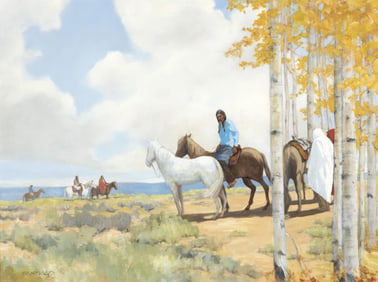 Roseta Santiago, Meeting at the Clearing, 2023