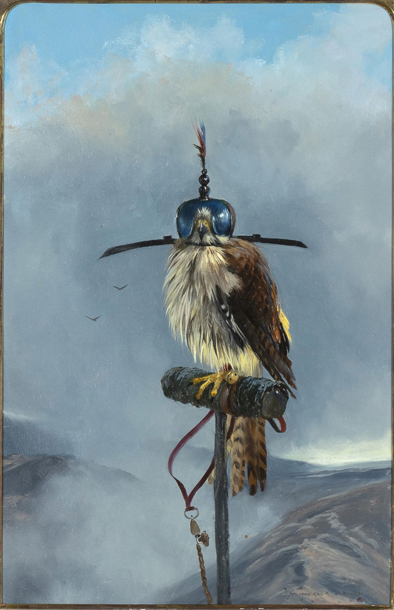 Michael Coleman, Female Sparrow Hawk, 1990 (1 of 3)