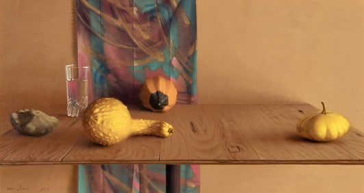 Daniel Sprick, Untitled (Squash Still Life), 1989