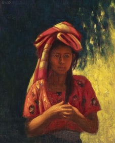 Elias J. Rivera, Untitled (Portrait of a Woman)