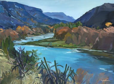 Kathryn Stedham, Desert Rio Grande, 2021