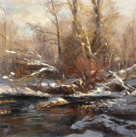 Valoy Eaton, River Bottom - Study, 1987