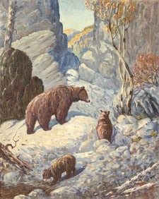 Jake (Ralph E.) Haverstick, Mother Bear and Cubs