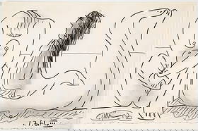 Pablo Picasso, Les déjeuners IV (d'après Manet), 1961: Pablo PicassoSpanish, 1881 - 1973Les déjeuners IV (d'après Manet), 1961graphite on paperdated, inscribed and signed lower right: 1.7.61 / IV / Picassoinscribed verso: 010102/61093 / NO 284812 7/8 x