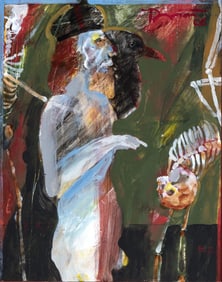 Rick Bartow, St. Anthony's Temptation (Little Narrative II), 2006