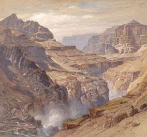 Samuel Colman, Colorado Cañon, 1858