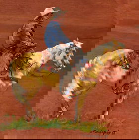 Olaf Carl Wieghorst, Cowboy on a Pony