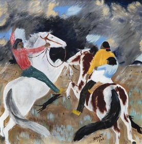 Dorothy Eugenie Brett, Untitled (Two Riders), 1946