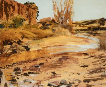 Forrest Moses, Desert Water at Abiquiu #1