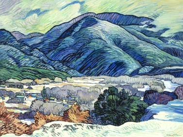 Robert A. Daughters, View of Valdez
