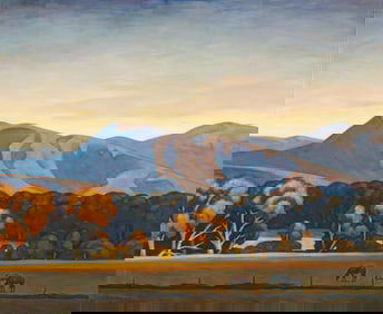 Howard Post, Untitled (Horses Grazing)