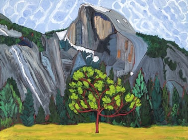 Alyce Frank, The Meadow and Half Dome (Yosemite #4)