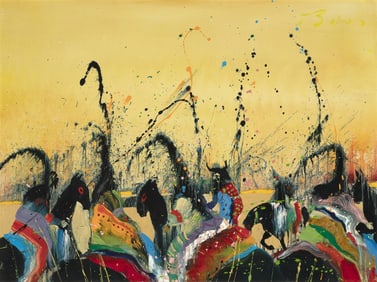 Earl Biss, Rain at Mid-Day, 1981