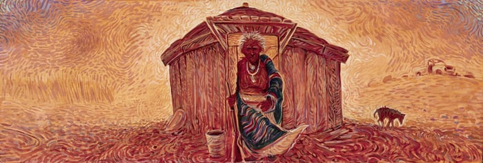 Shonto Begay, Answering the Evening Dust