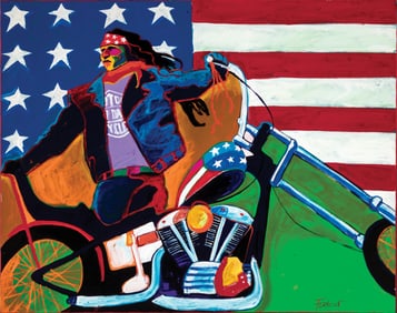 Malcolm Furlow, American Biker