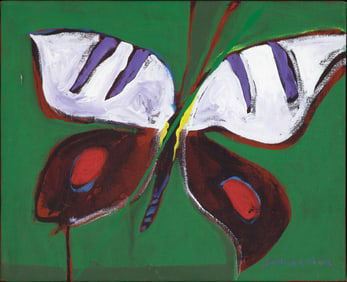 Fritz Scholder, Butterfly for Gina, 1979