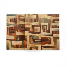 Tony Abeyta, Untitled (Dimensional Abstract Triptych), ca. 2005