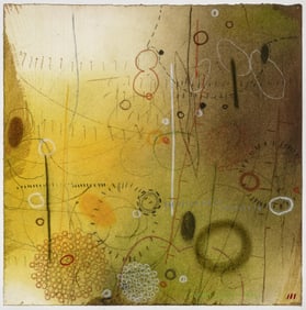 Emmi Whitehorse, Untitled (Yellow), 2017