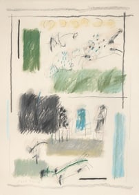 Jaune Quick-to-See Smith, Untitled (from the Kalispell Series), ca. 1978-80