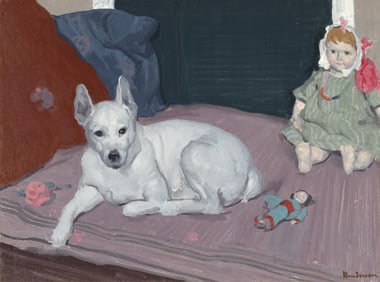 William Penhallow Henderson, Teufel with Doll Betty, ca. 1908
