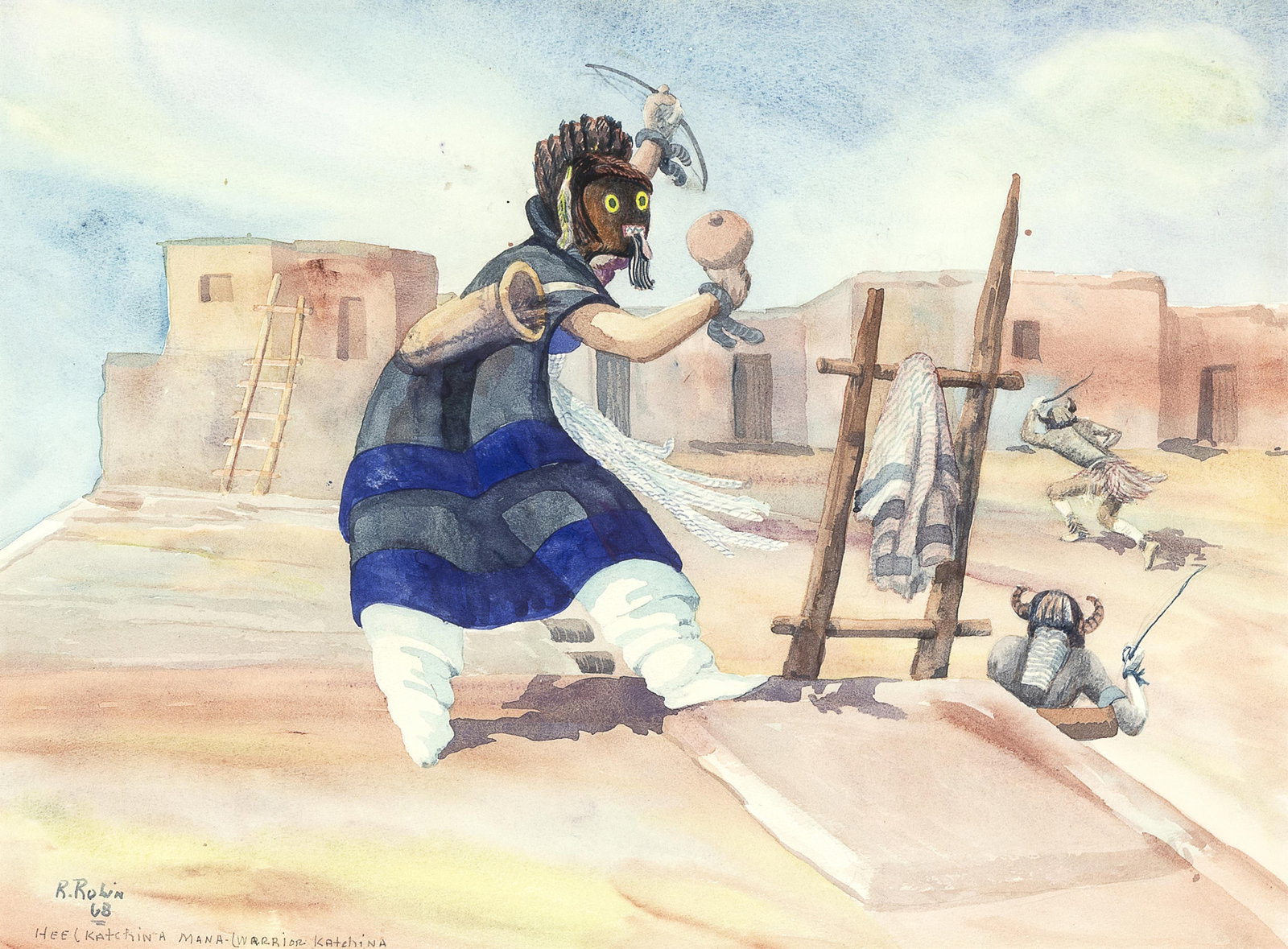 Red Robin, Hee (Katsina Mana: Warrior Katsina), 1968 (1 of 3)
