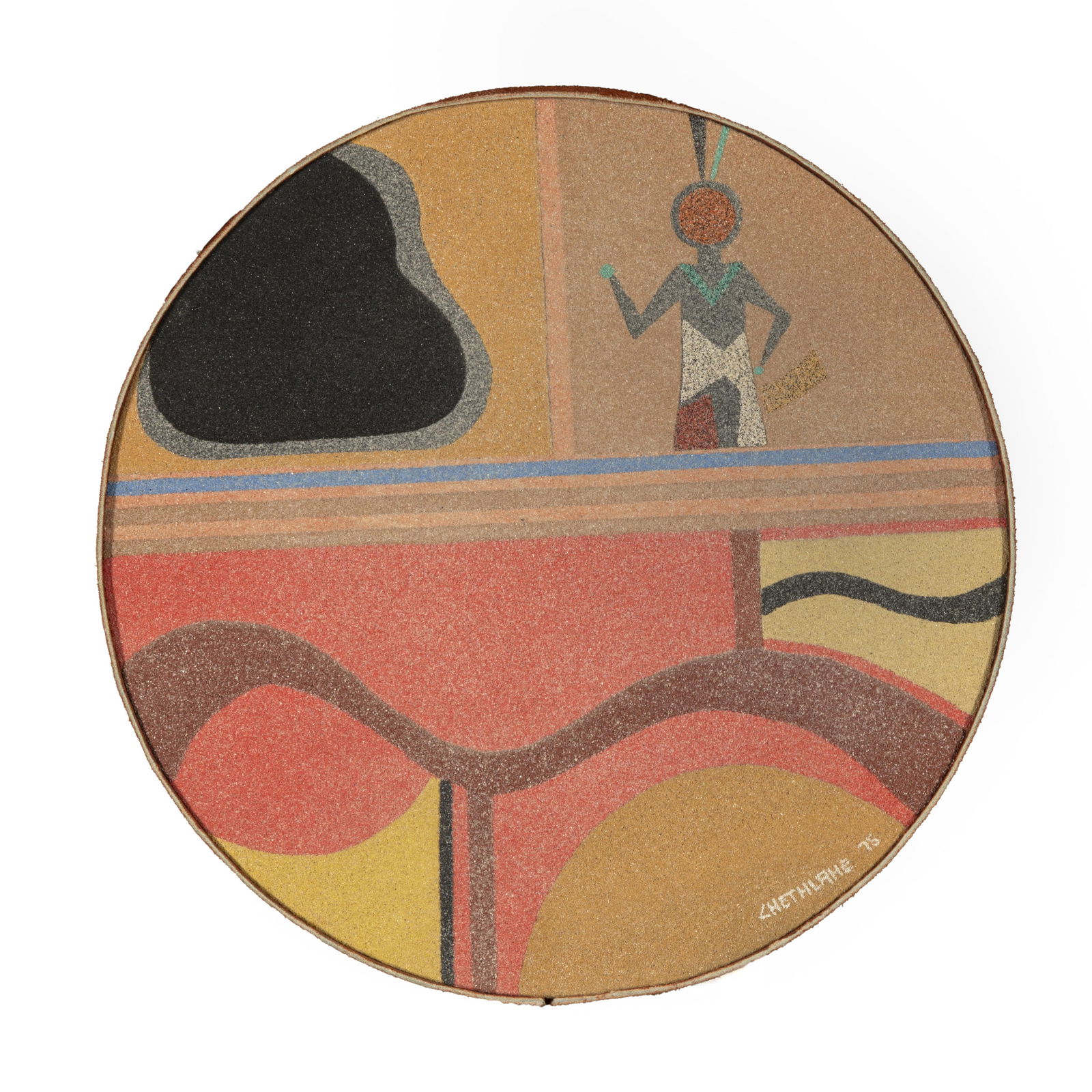 David Chethlahe Paladin, Circle of Creation, 1975 (1 of 2)