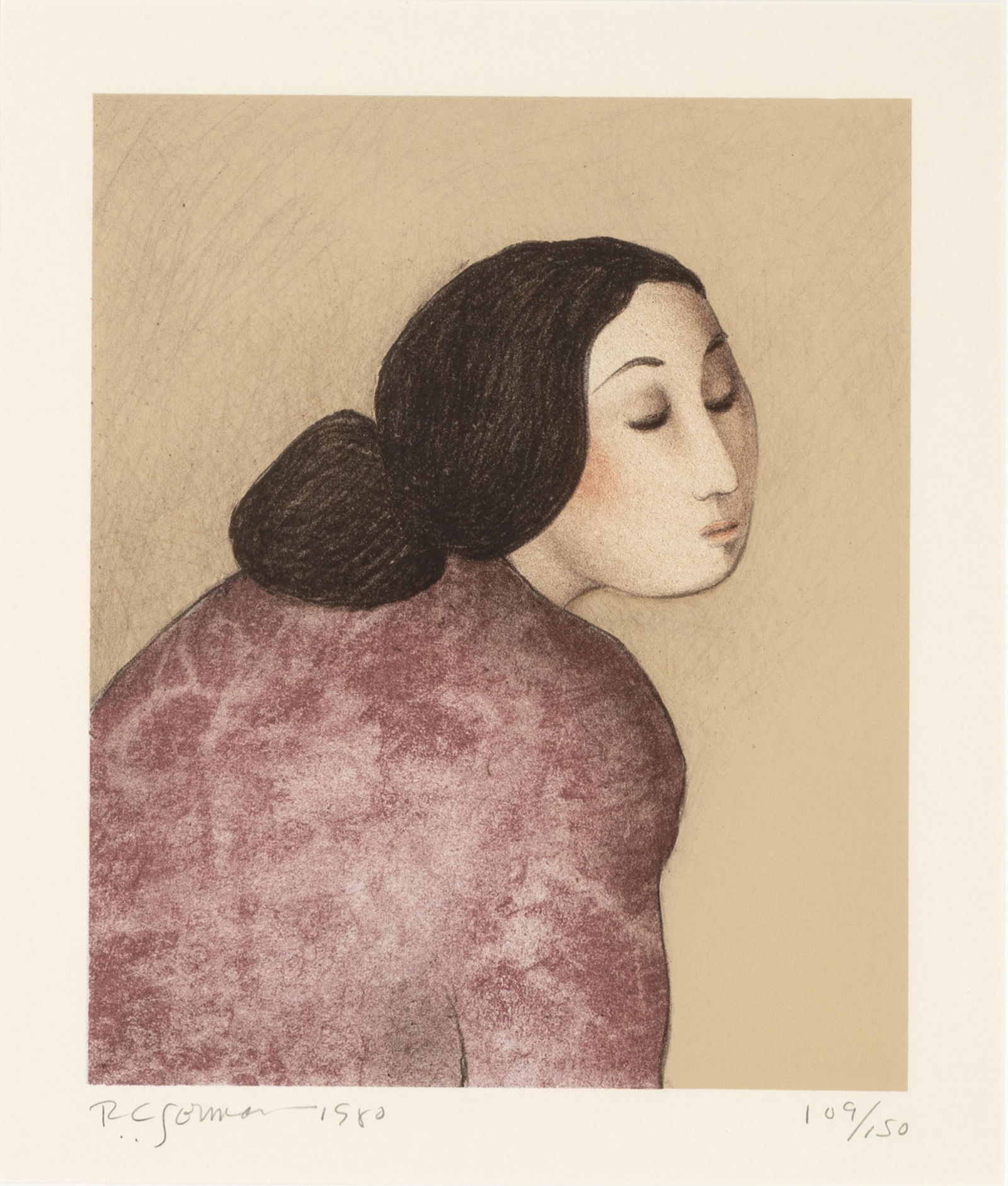 R. C. Gorman, Cholena (State I), 1980 (1 of 2)