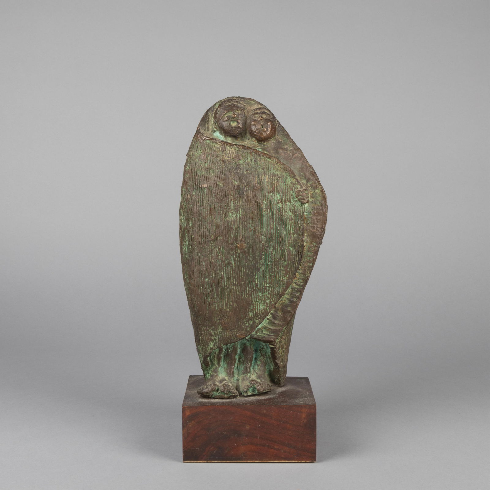 Carol Whitney, Untitled (Two Figures Singing) (1 of 4)