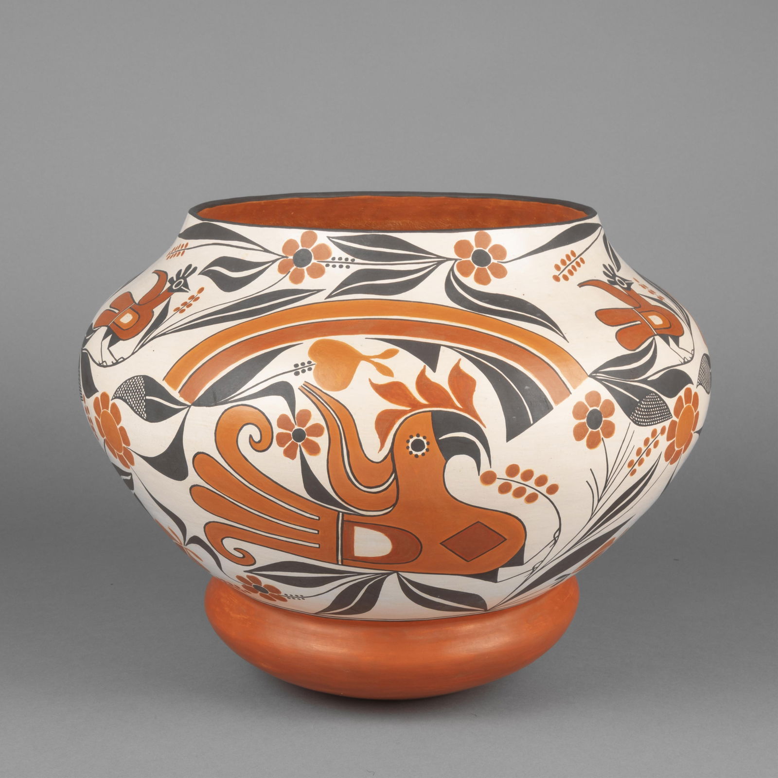 Joseph Cerno, Polychrome Jar with Bird Designs, 2010 (1 of 4)