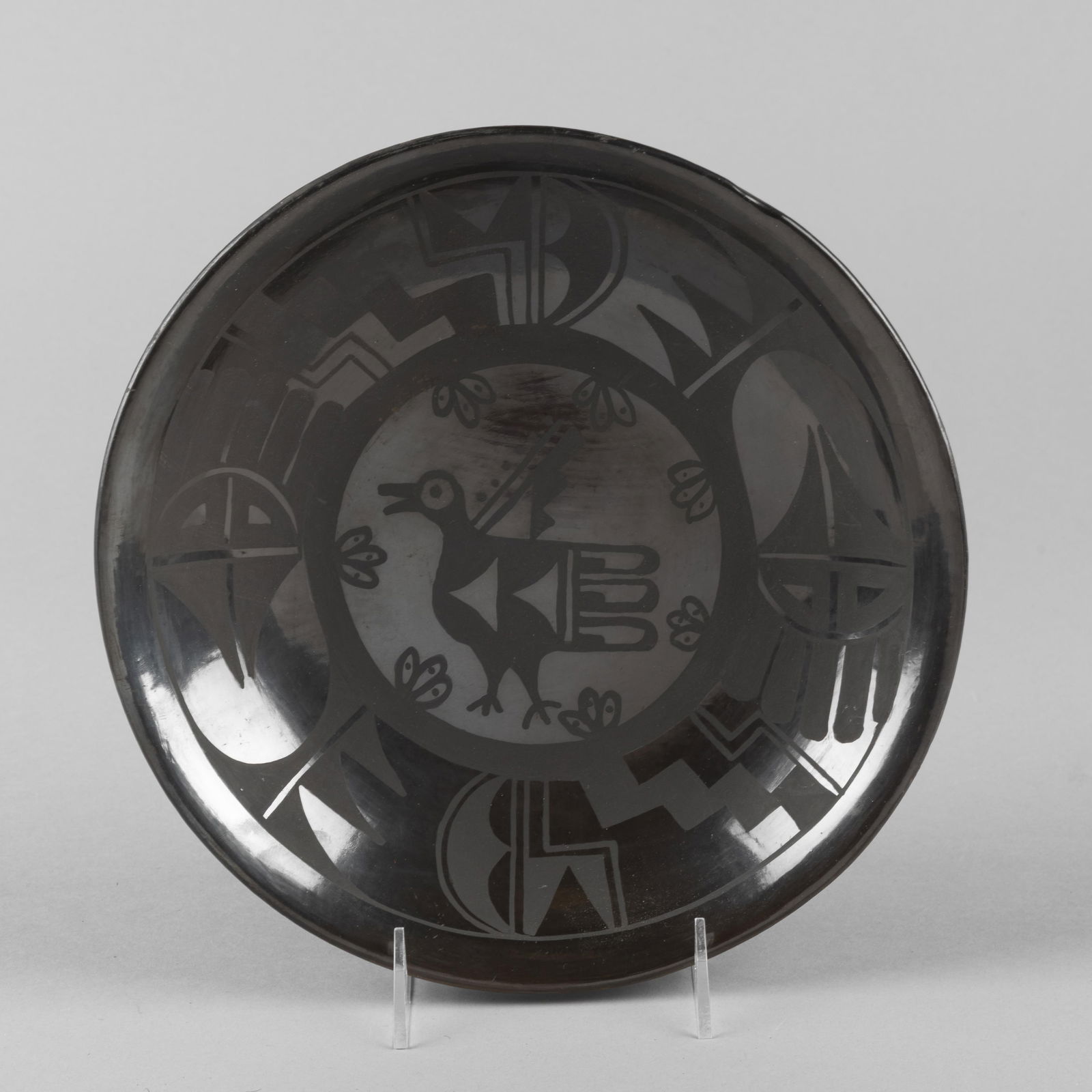 Carlos Sunrise, Blackware Plate (1 of 3)
