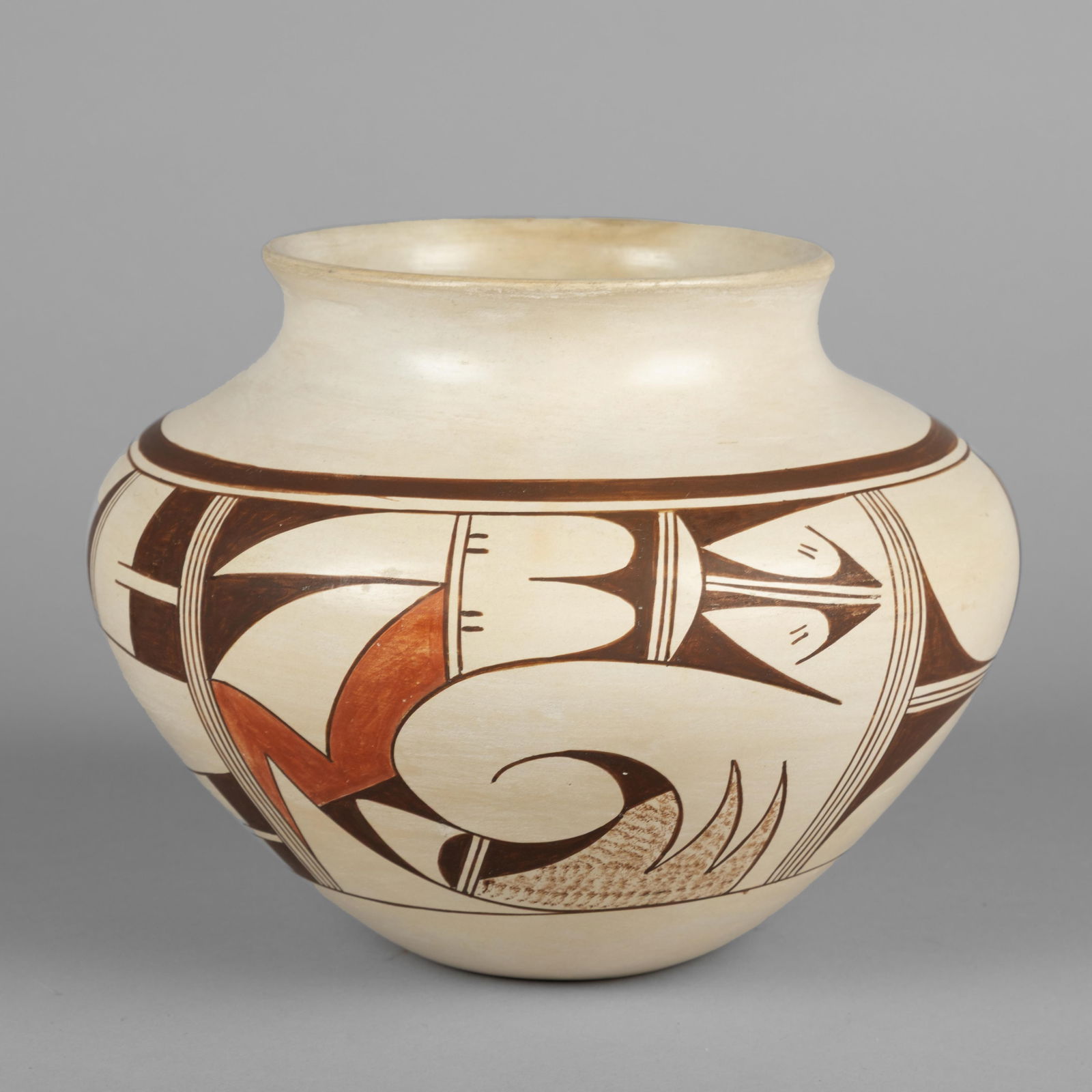 Joy [Frog Woman] Navasie, Polychrome Pot (1 of 4)