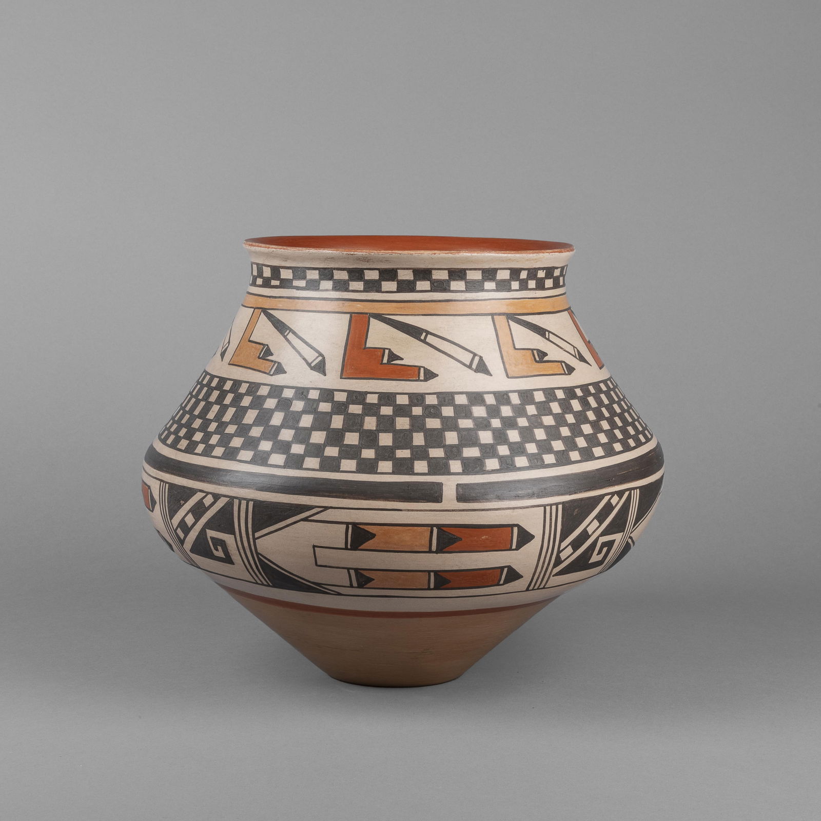 Tom Dickerson, Polychrome Jar, 1988 (1 of 3)
