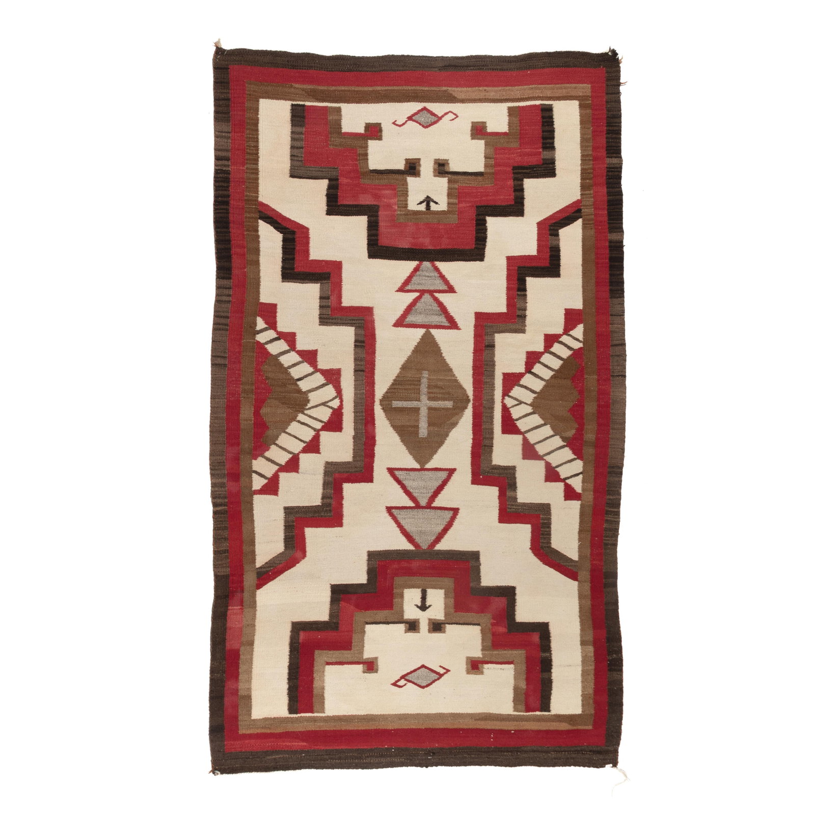 Diné (Navajo), Crystal Rug, ca. 1935 (1 of 3)