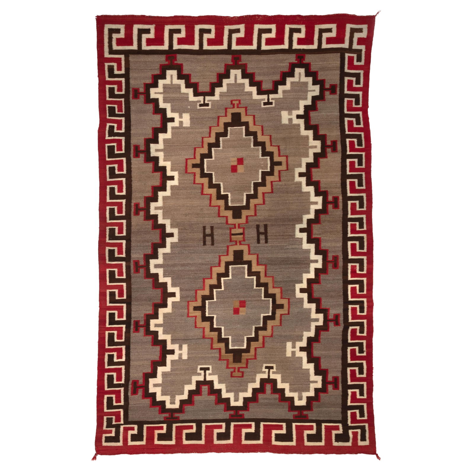 Diné (Navajo), Western Reservation Rug, ca. 1940 (1 of 2)